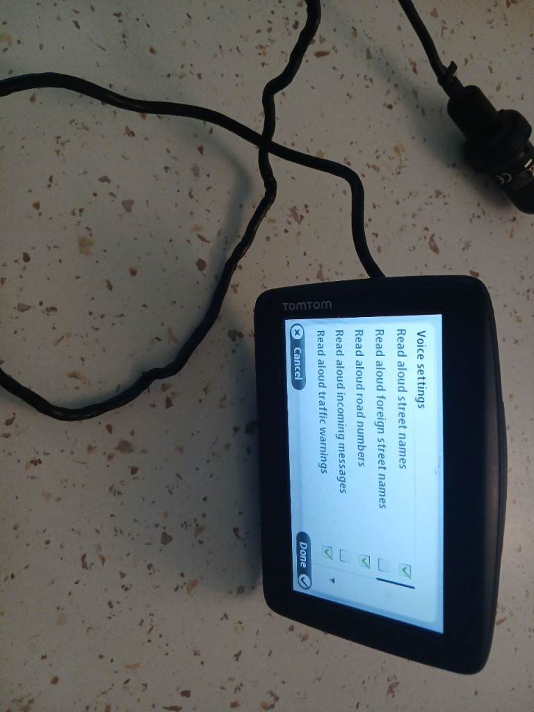 Tomtom Sat nav
