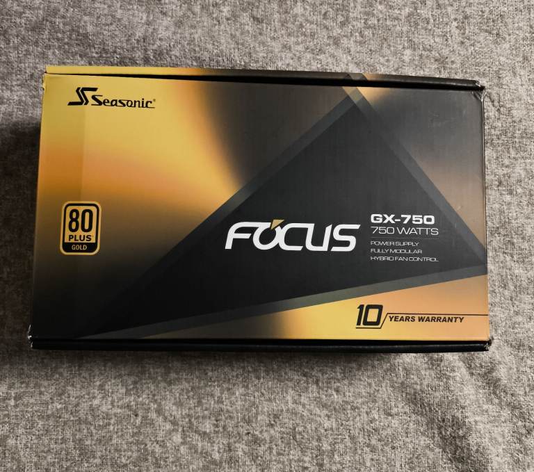 Seasonic Focus GX 750W 80 PLUS Gold  Power Supply