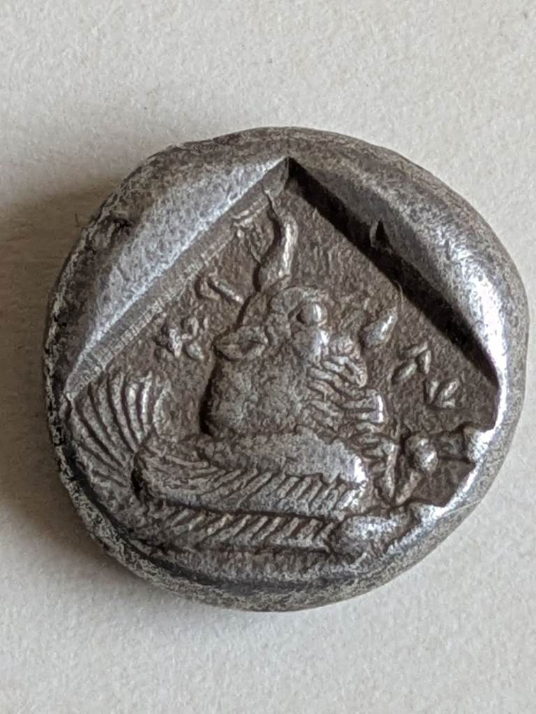 image for Ancient Greek Coin  circa 385-400bc