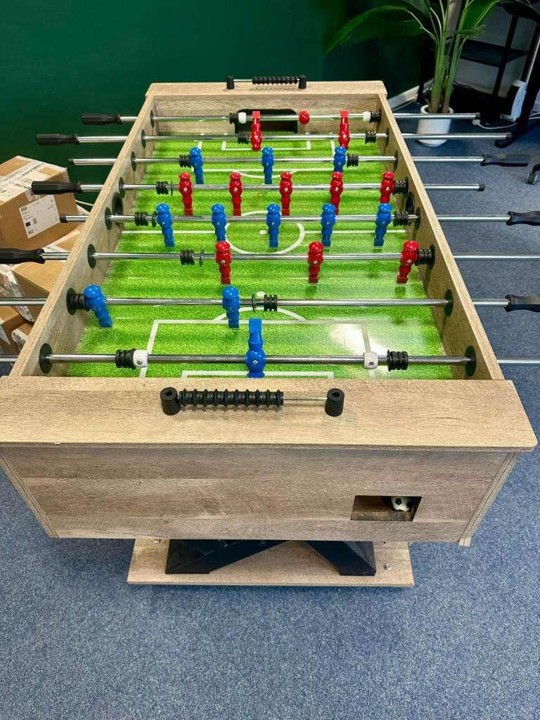  PINPOINT Table Football (modified with caster wheels & wooden table top cover) - PRICE DROP