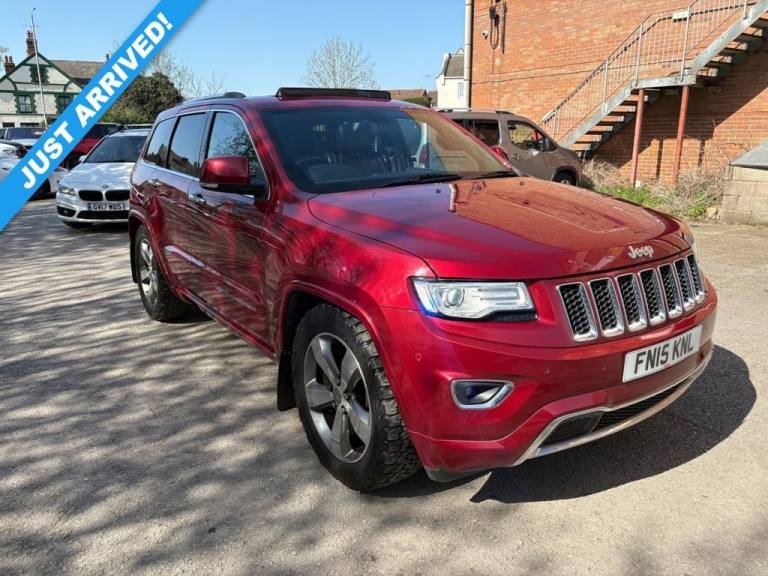 2015 Jeep Grand Cherokee 3.0 V6 CRD Overland SUV 5dr Diesel Auto 4WD (247 bhp) ESTATE Diesel Auto...
