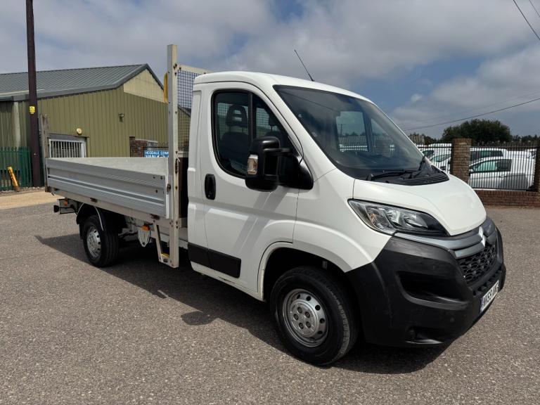 2020 Citroen Relay 2.2 BlueHDi DROPSIDE L2 MWB 140ps FSH ALLOY BODY 60000 MILES CHASSIS CAB Diese...