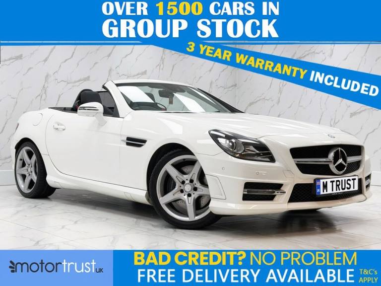 2015 Mercedes-Benz SLK 1.8 SLK200 AMG Sport Convertible 2dr Petrol G-Tronic+ Euro 5 (s/s) (184 ps...
