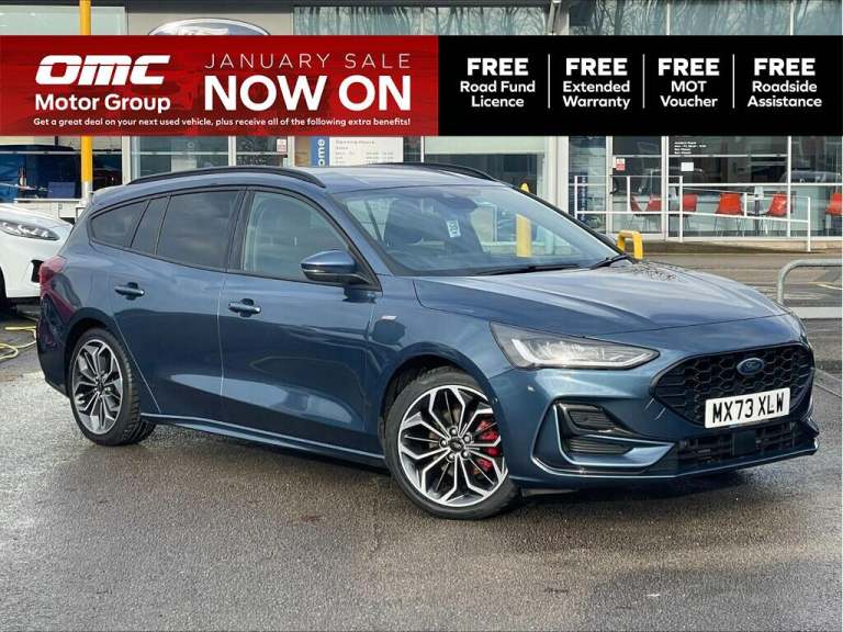 2023 Ford Focus 1.0 EcoBoost Hybrid mHEV 155 ST-Line X 5dr Auto ESTATE Petrol/Electric Hybrid Aut...