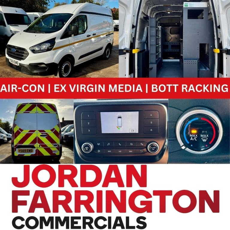2020 FORD TRANSIT CUSTOM L1H2 EU6 UTILITY SPEC FITTERS / ENGINEERS WORKSHOP VAN