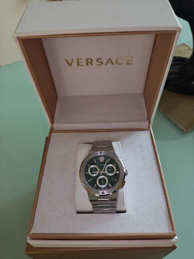 Versace Greca Logo mens watch 