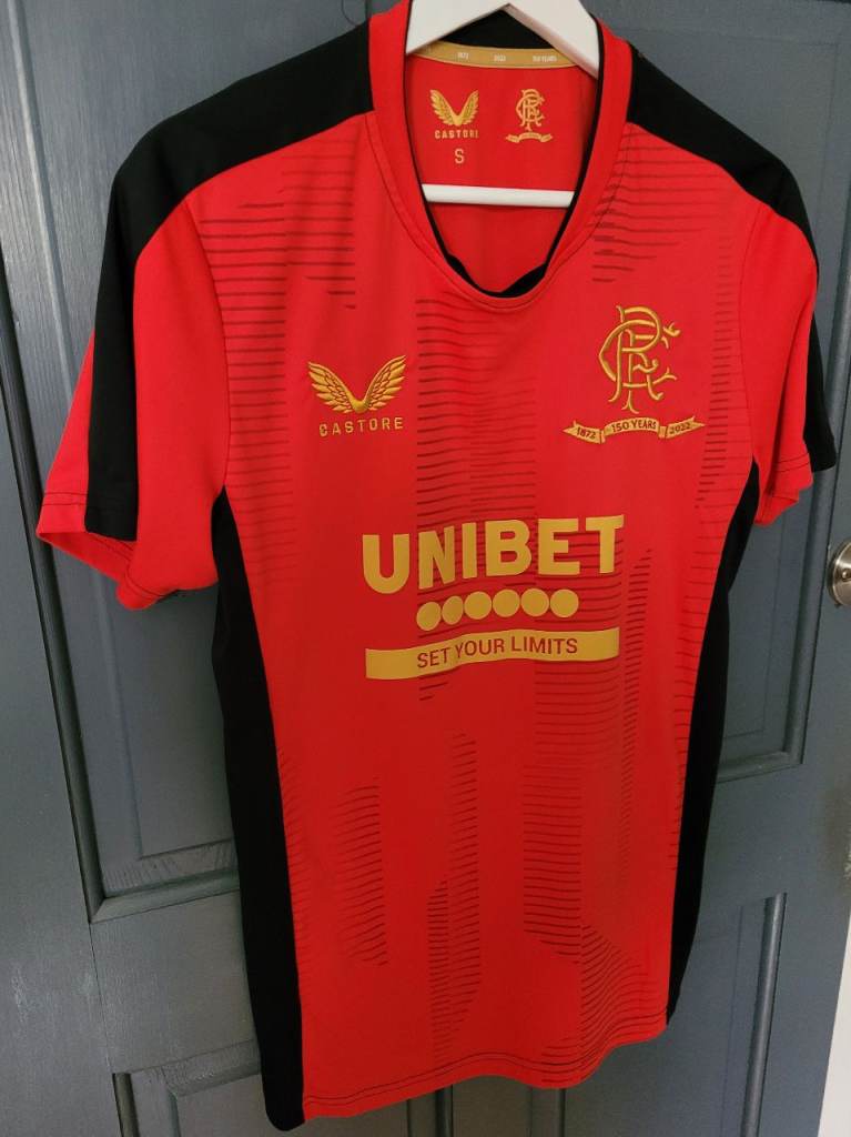 Rangers 2021-22 Castore Pre-Match Training Football Top Size Small