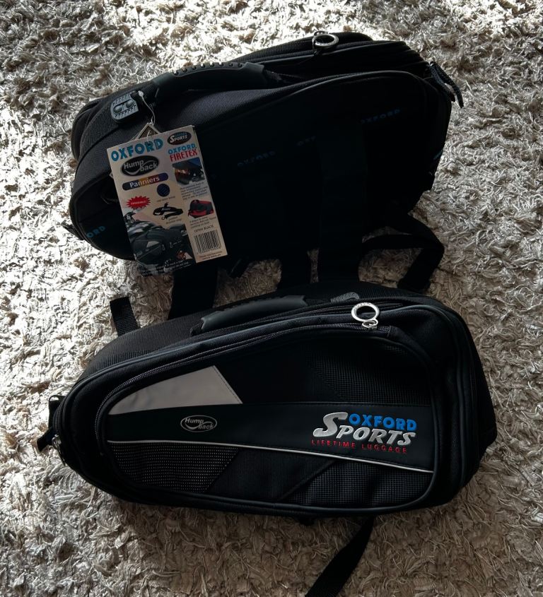 Throw over panniers.