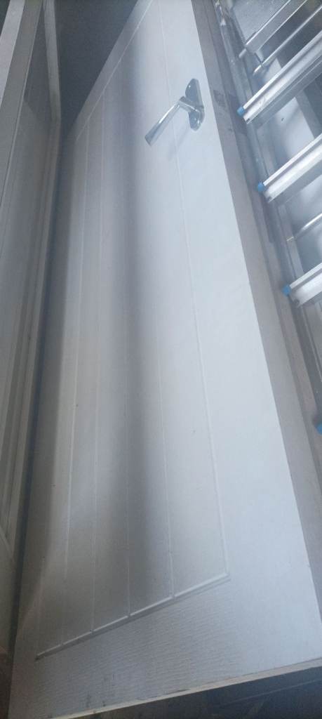 4 white wooden doors 🚪 inside house used