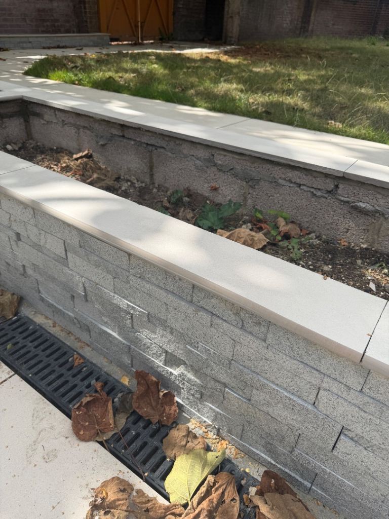 Marblemosaics Luna Off White Porcelain Coping Stone - 900x300x20mm x 18