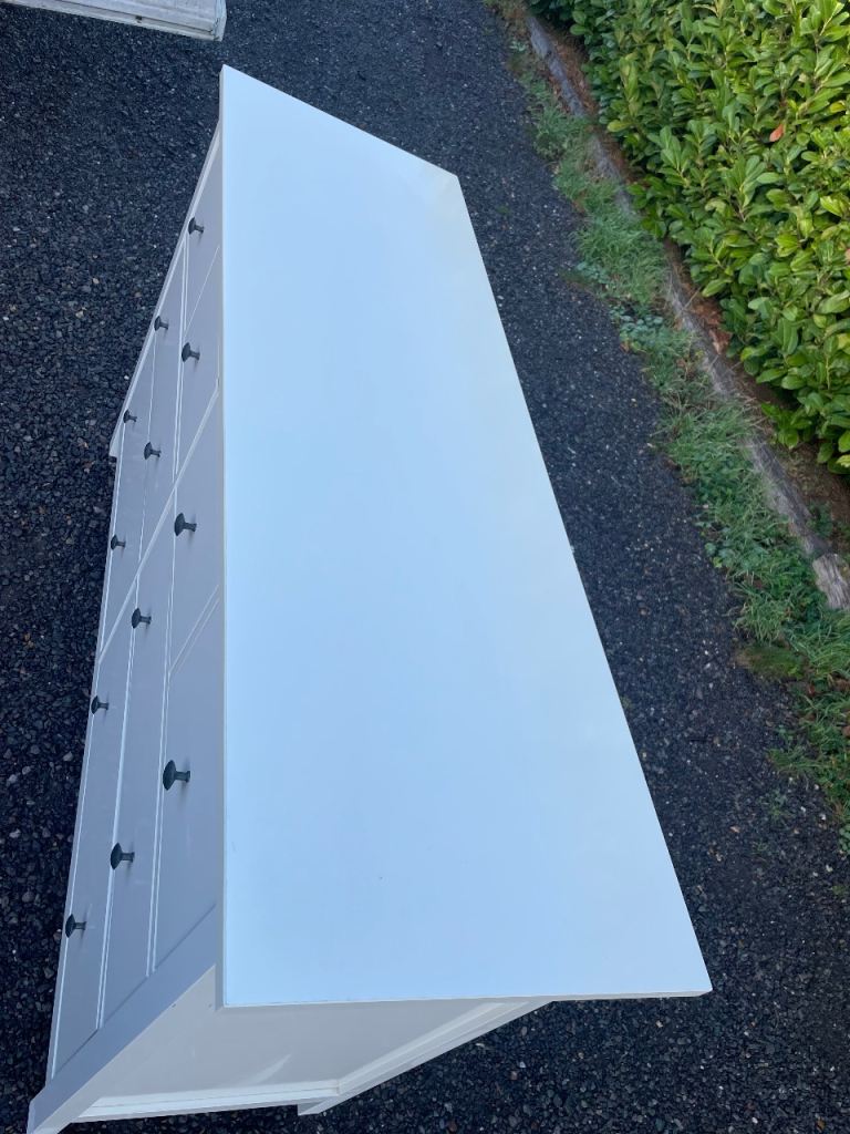 FREE DELIVERY 🥰🚚🥰 IKEA WHITE HEMNES CHEST OF 8 DRAWERS GOOD CONDITION 