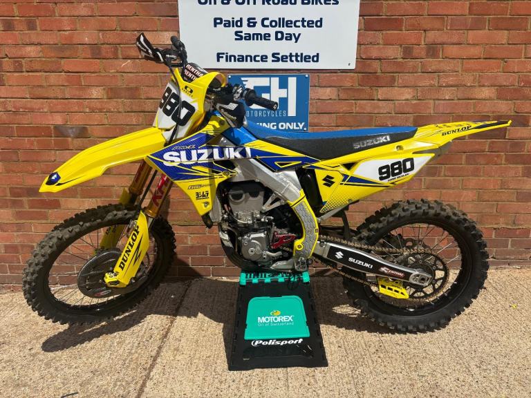 2022 SUZUKI RM-Z450 - 1 OWNER - 60 HOURS - TOP END REBUILT 7 HRS AGO - RMZ 450