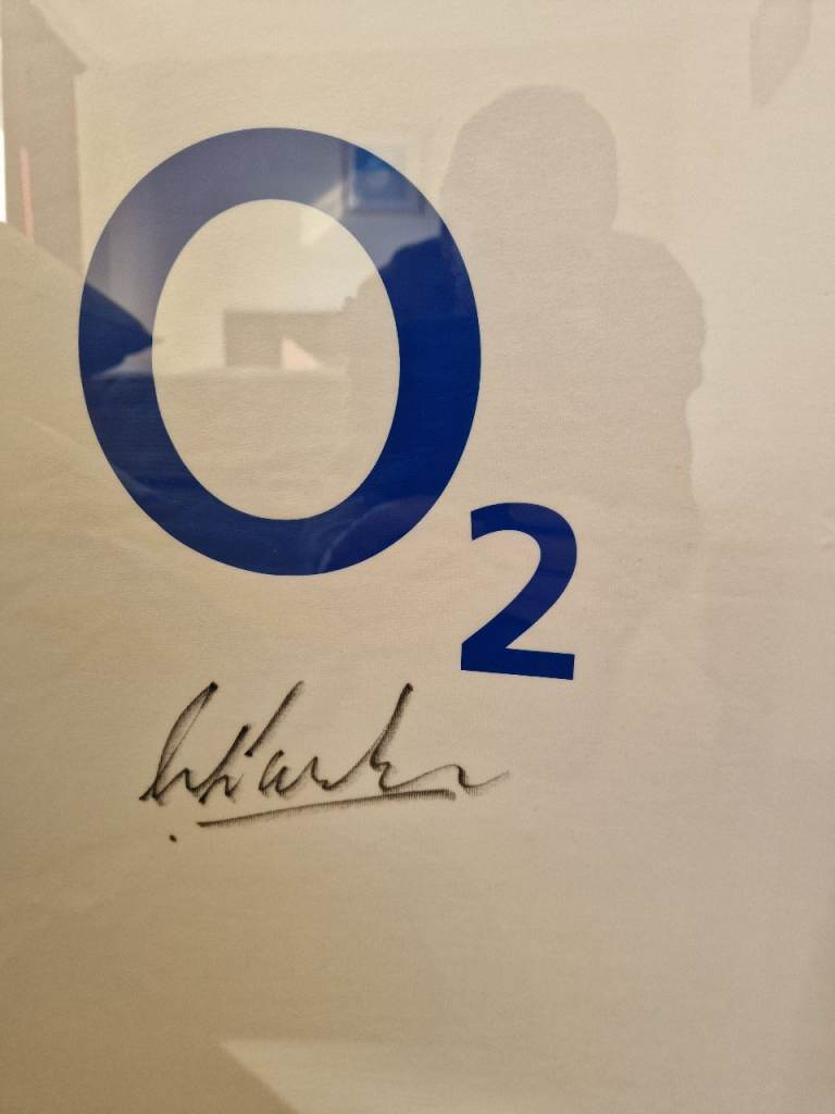 Framed England Rugby Shirt signed by Nick Easter
