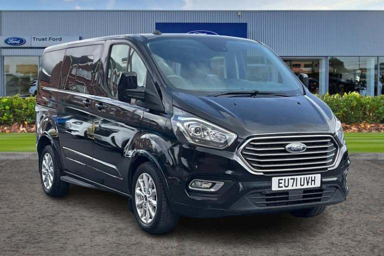 2021 Ford Tourneo Custom 2.0 EcoBlue 130ps L/R 8 Seater Titanium Auto MPV DIESEL Automatic