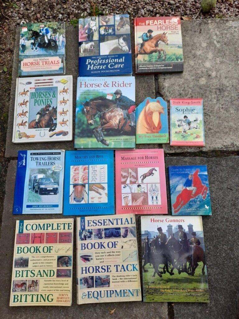 EQUESTRIAN BOOKS VARIOUS MOST BRAND NEW JOB LOT