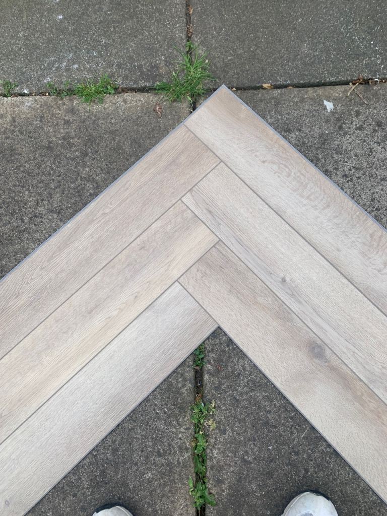 24m2 lvt herringbone flooring 
