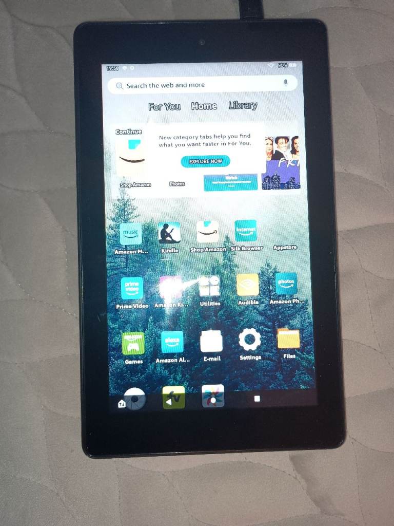 Amazon Fire 7 Tablet 16GB with Alexa – Black