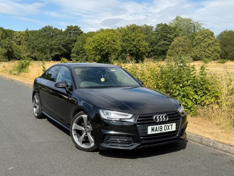 2018 Audi A4 2.0 TDI 190 Black Edition 4dr S Tronic SALOON Diesel Automatic