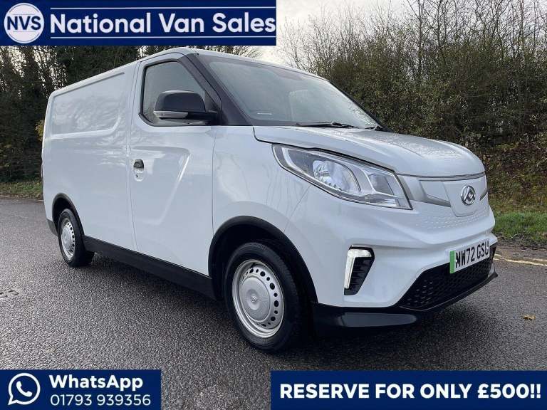 2022 Maxus eDeliver 3 50.23kWh Auto FWD L1 5dr PANEL VAN Electric Automatic