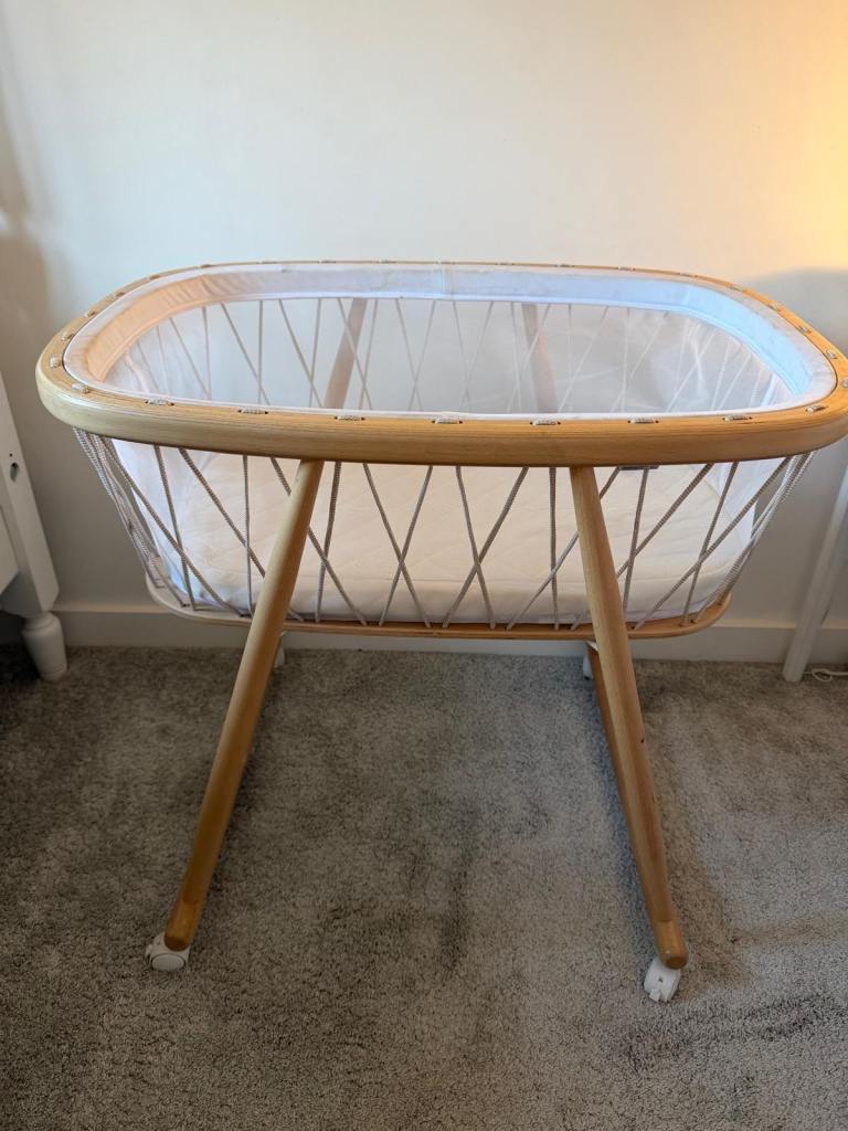 Charlie Crane KUMI Crib + Coco Mattress - Desert