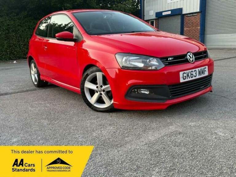 2013 Volkswagen Polo 1.2 60 R-Line Style 3dr [AC] HATCHBACK PETROL Manual
