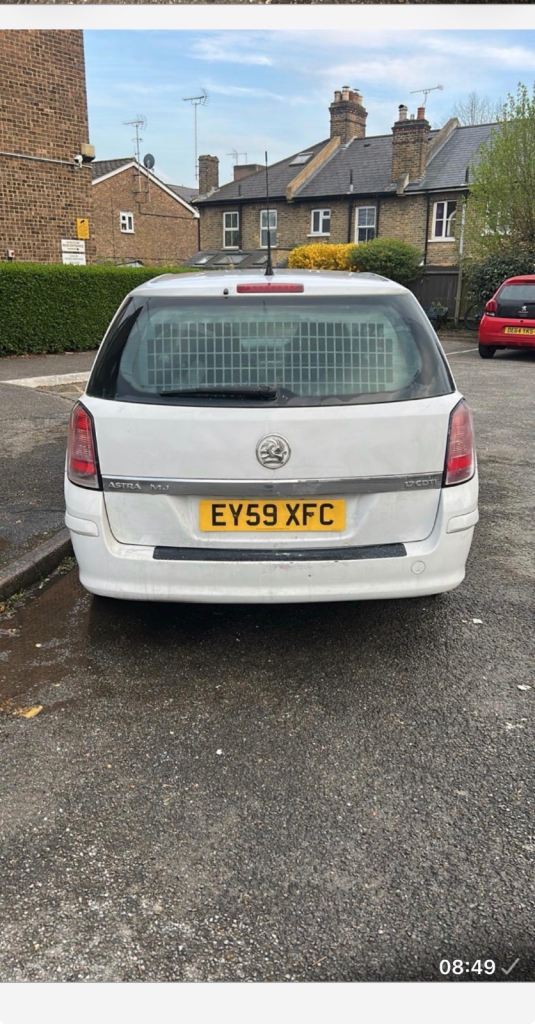 Vauxhall, ASTRAVAN, Car Derived Van, 2010, Manual, 1686 (cc)