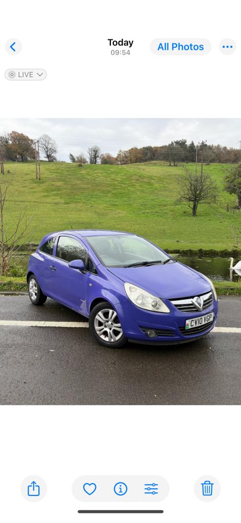 2010 Vauxhall Corsa 1.2i 16V Energy 3dr HATCHBACK Petrol Manual