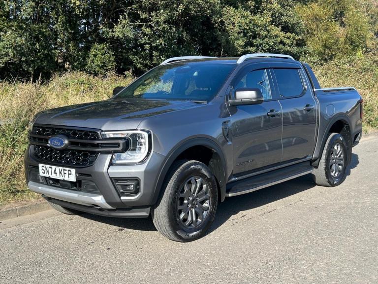 2024 74 FORD RANGER WILDTRAK V6 AUTO 4WD 3.0 240bhp DOUBLE CAB PICK UP NO VAT!