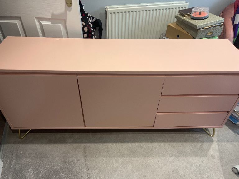 Dusk pale pink sideboard 