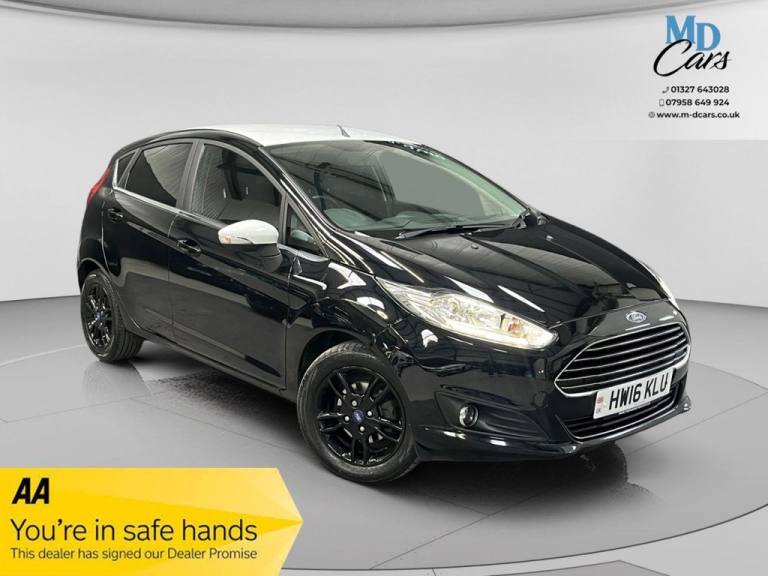 2016 Ford Fiesta 1.0 EcoBoost Zetec Black 5dr HATCHBACK PETROL Manual