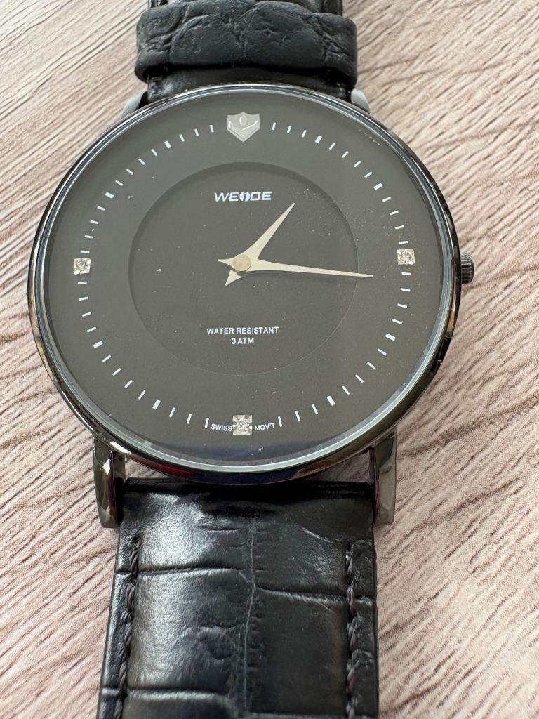 Weide Men’s Black Watch 