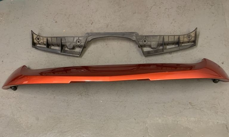 Vauxhall Corsa tailgate spoiler