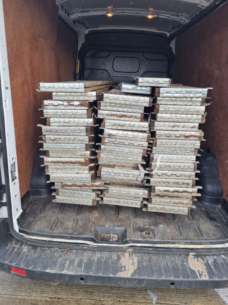 Used allotment raised beds pallet collars
