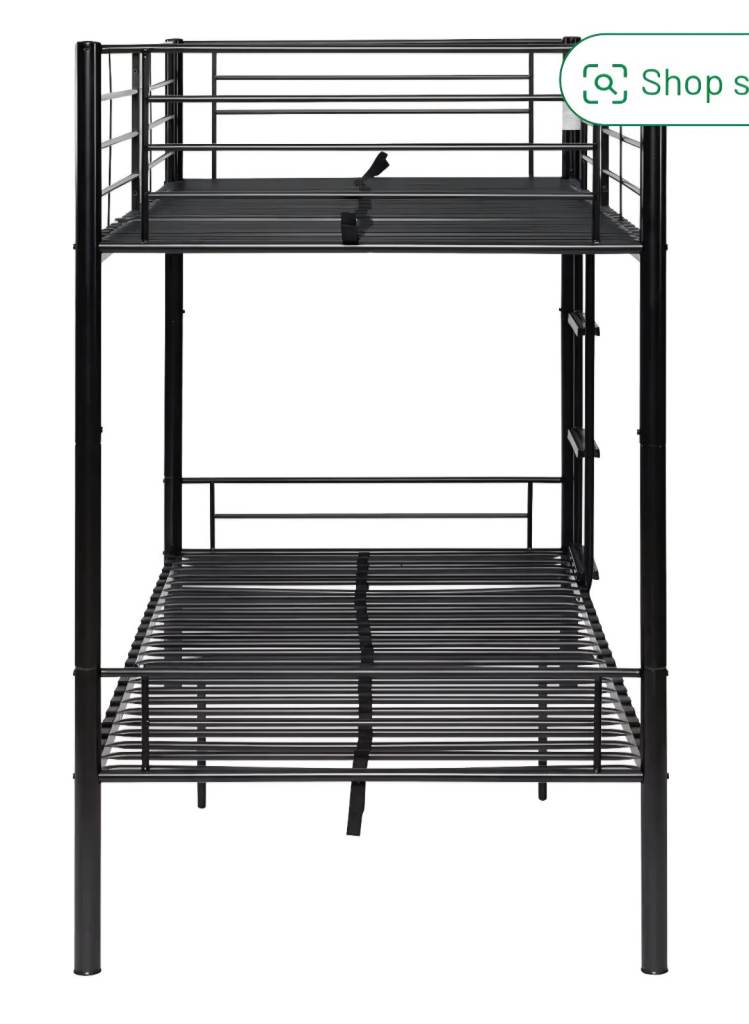 image for Bunk bed with mattresses 