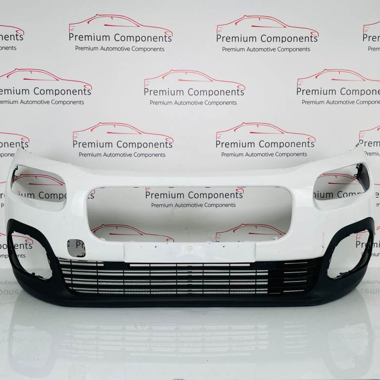 Citroen Berlingo Front Bumper Skin Genuine White With Trim 2017 - 2020 [ak155]