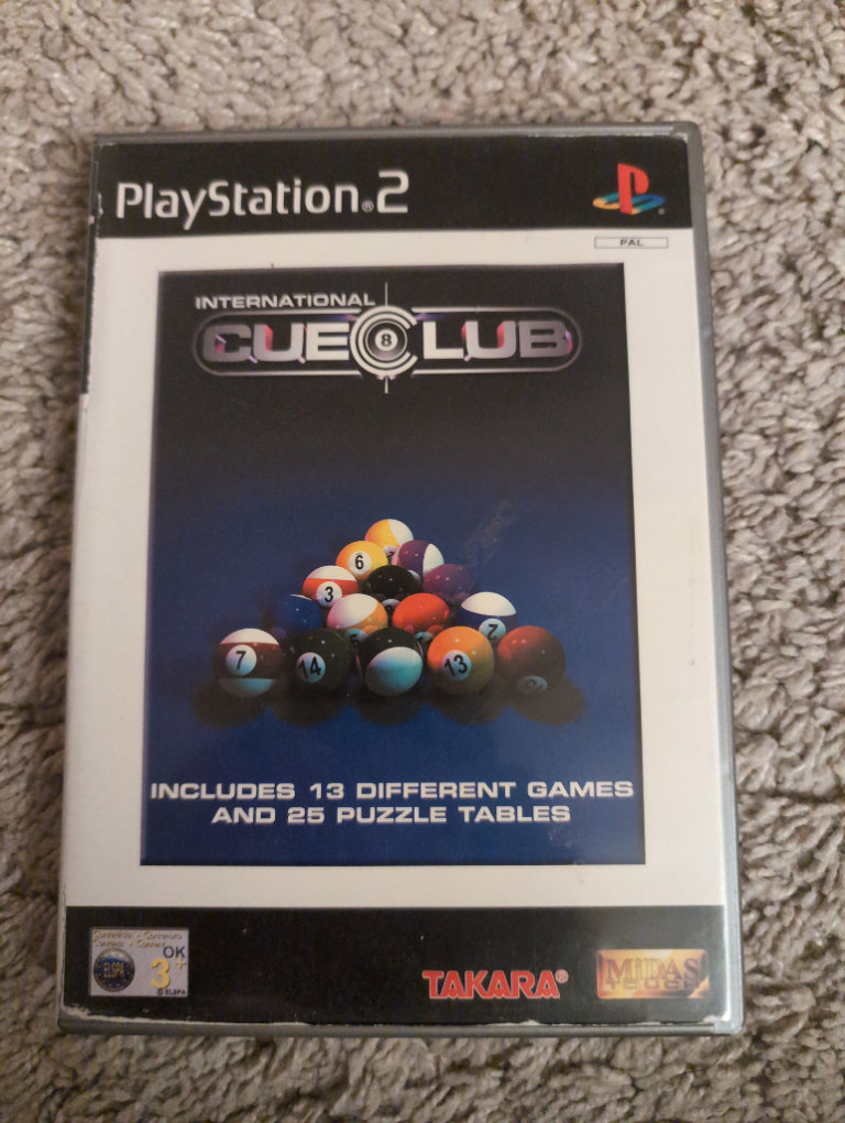 International cue club ps2 game 