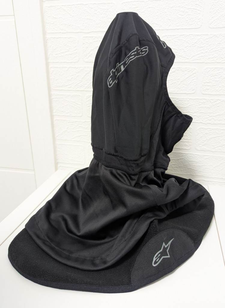BRAND NEW Alpinestars Winter Touring Motorcycle Balaclava w/Neck Cover / Black / Water & Windproof
