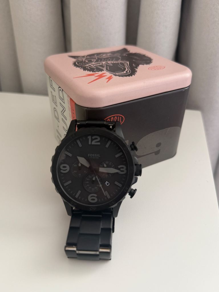 Fossil Nate Men’s Watch, Quartz Chronograph