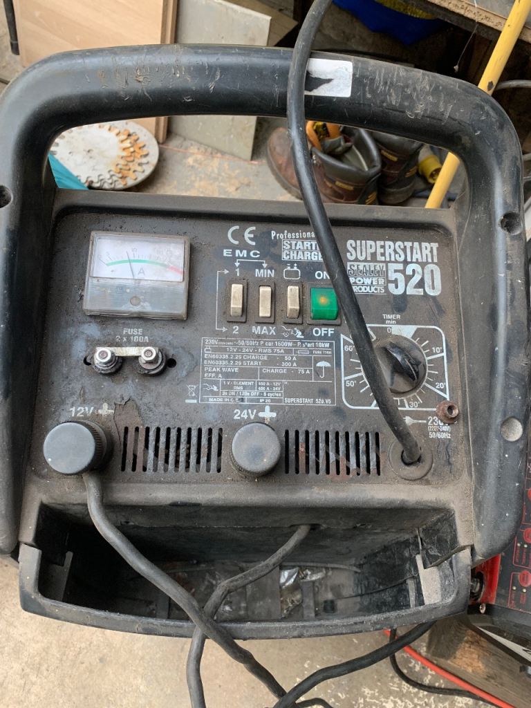 Sealey super start 520 mains jump starter