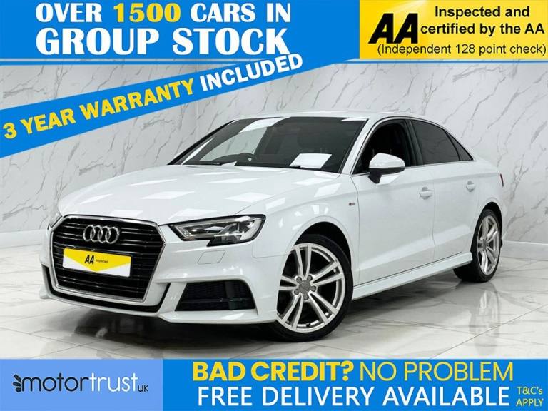 2019 Audi A3 1.5 TFSI CoD 35 S line Saloon 4dr Petrol S Tronic Euro 6 (s/s) (150 ps) Saloon Petro...
