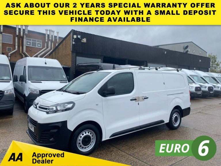 2021 21 CITROEN DISPATCH 1.5 BLUE HDI 1200 ENTERPRISE XL L3 LWB 100BHP. ROOF RAC