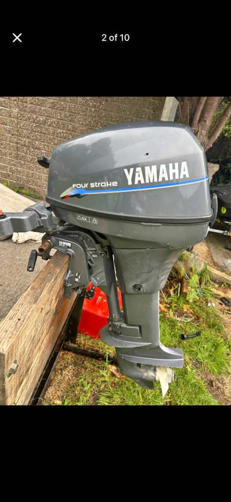 Yamaha F8 four stroke outboard 6hp