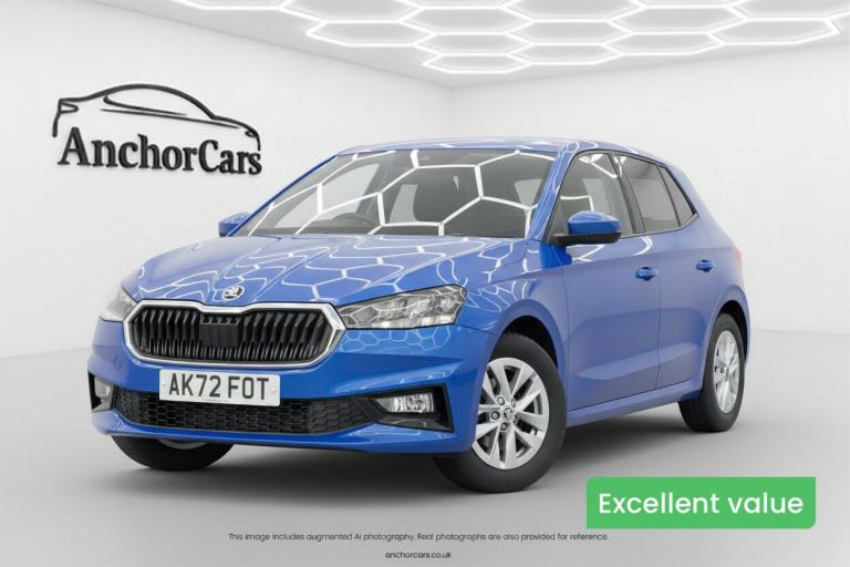 2022 Skoda Fabia 1.0 TSI SE Comfort Hatchback 5dr Petrol Manual Euro 6 (s/s) (110 ps) Hatchback P...