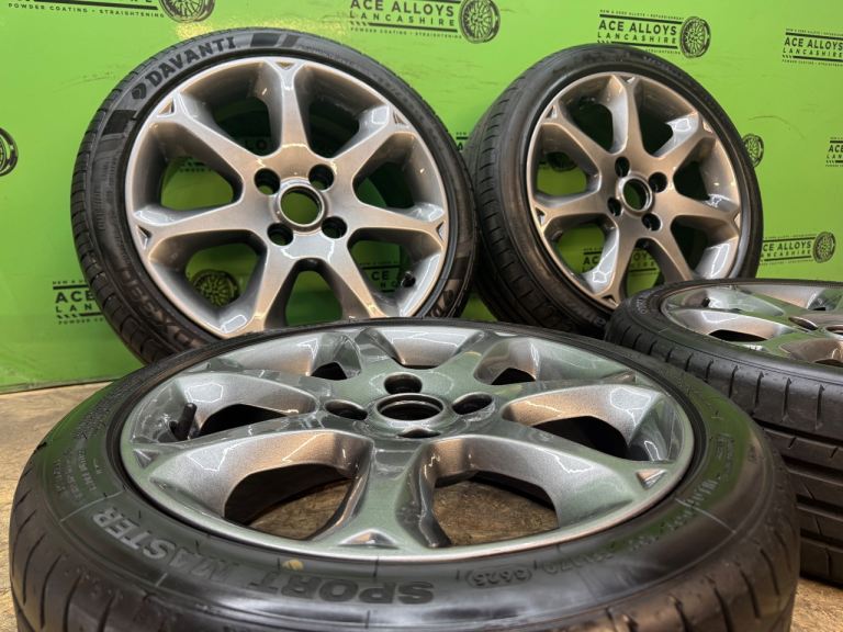 *REFURBISHED* FORD FIESTA 16” 4x108 ALLOY WHEELS + GOOD TYRES
