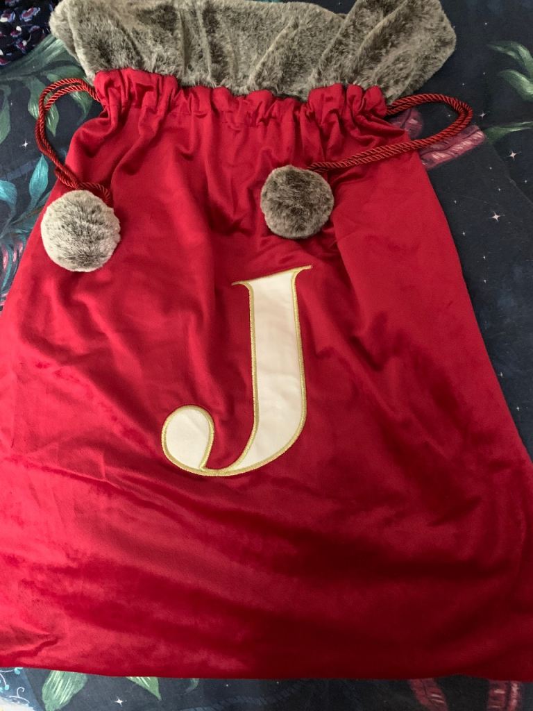 image for Christmas Stocking Initial J 