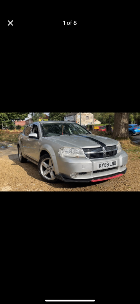 Dodge, AVENGER, Saloon, 2009, Manual, 1968 (cc), 4 doors