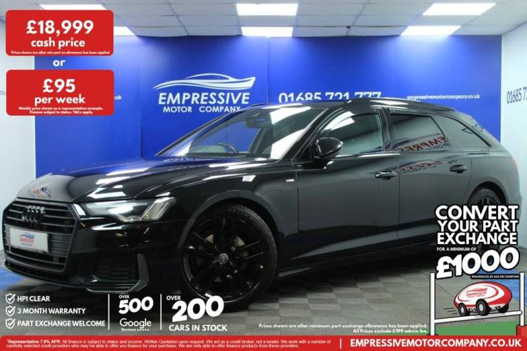 2018 Audi A6 Avant 2.0 TDI 40 S line Estate 5dr Diesel S Tronic Euro 6 (s/s) (204 ps) Estate Dies...