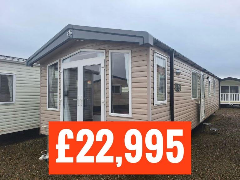 OFF SITE static caravan Scotland double glazed & heated 2 bed Swift Bordeaux