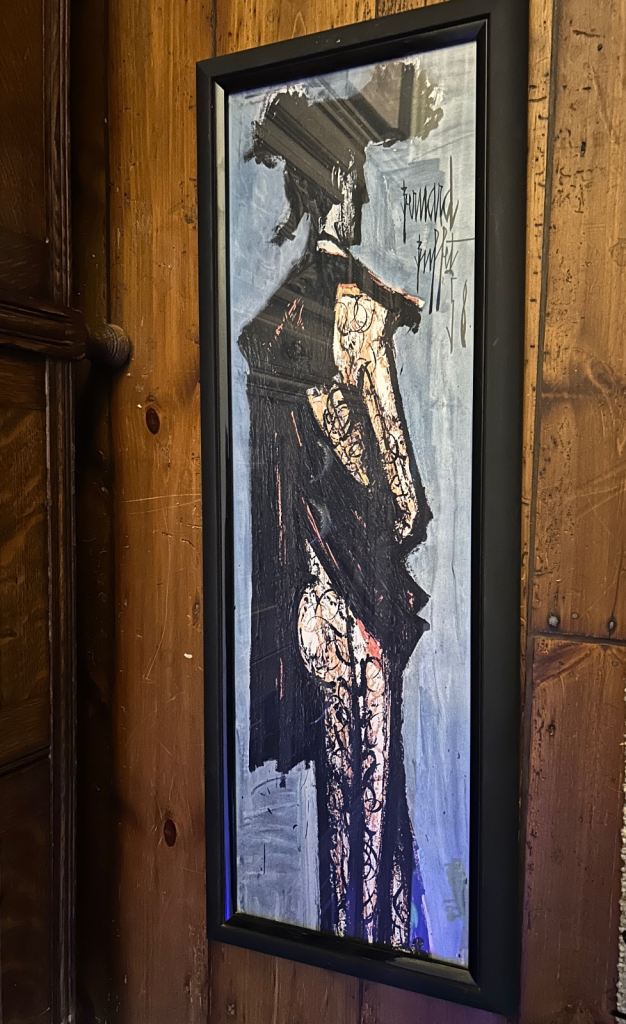 Mid Century Bernard Buffet lithograph print “Toréador” 79x24cm £245ono