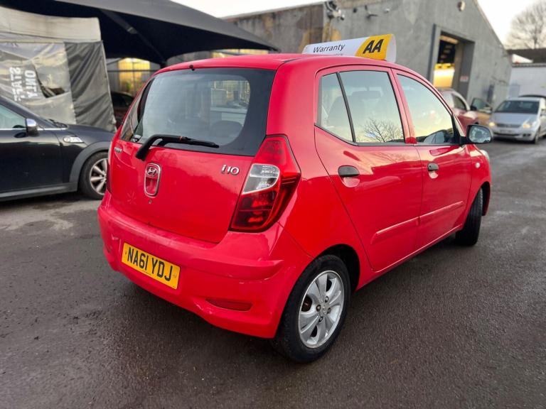 2011 Hyundai i10 1.2 Classic Euro 5 5dr HATCHBACK Petrol Manual